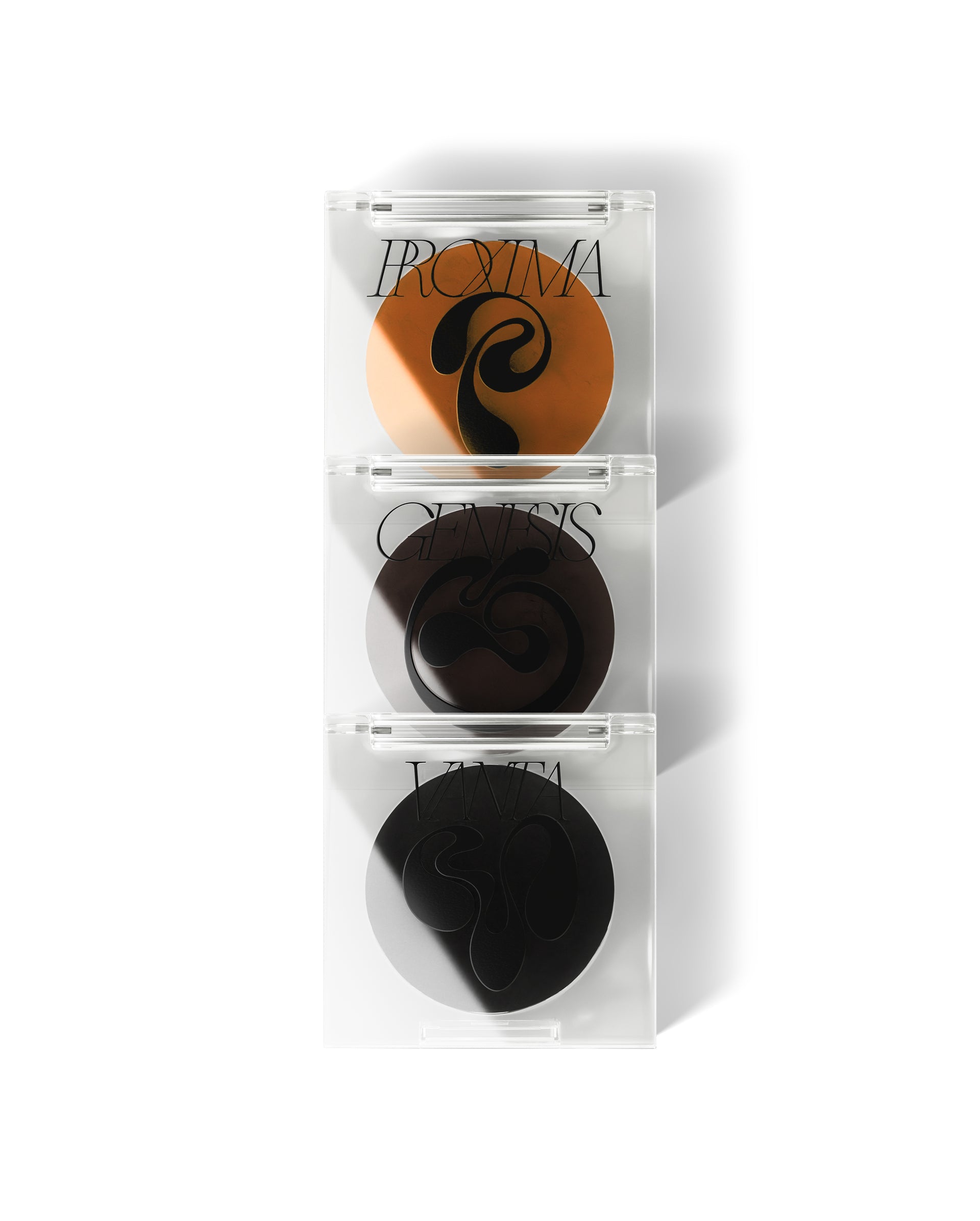 Matte Eyeshadow Stackable Trio